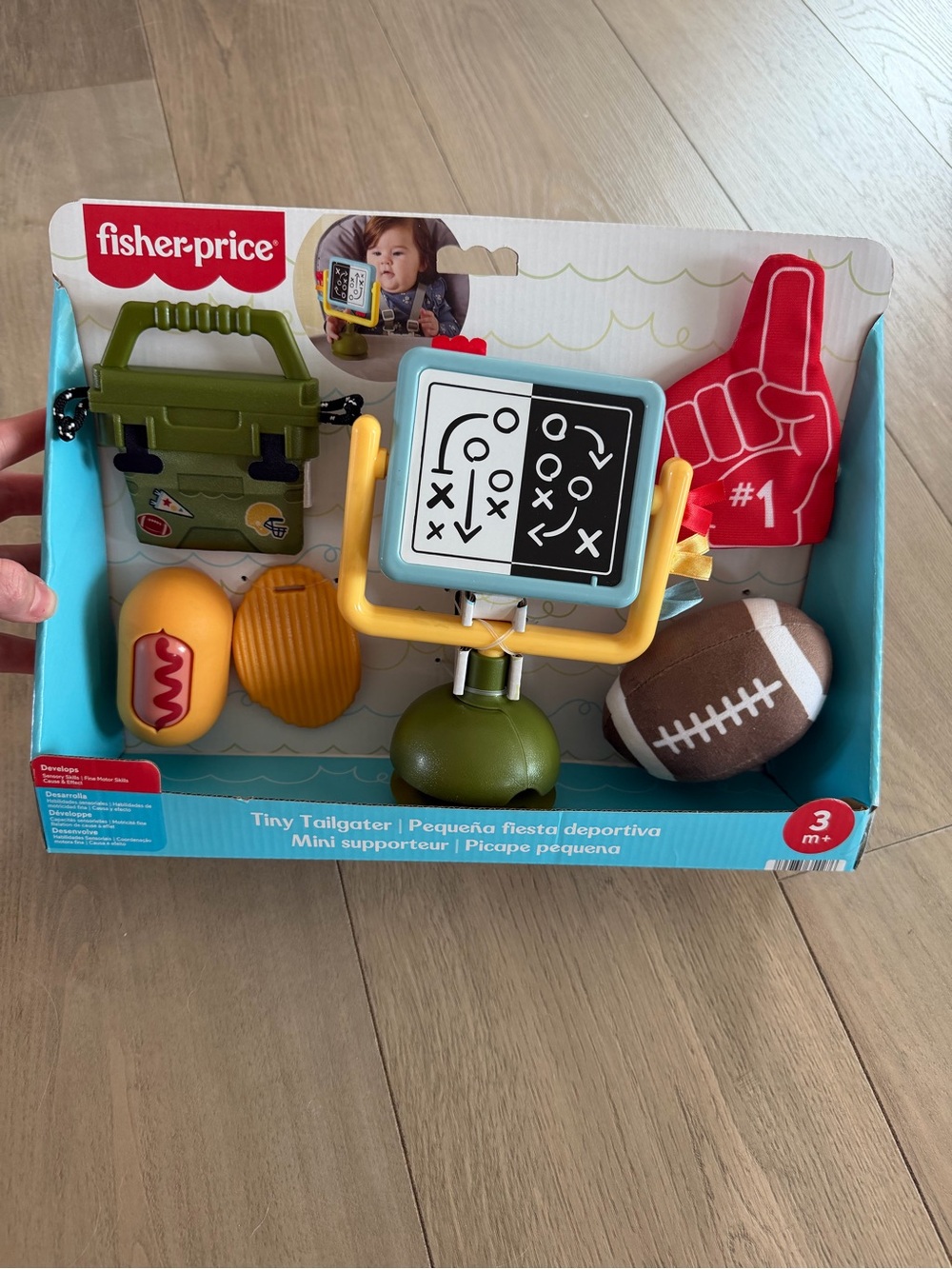 Fisher-Price Tiny Tailgater Baby Toy Set - New in Box